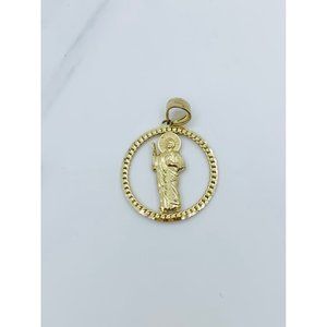 10k Gold Pendant St Jude San Judas  ❤️